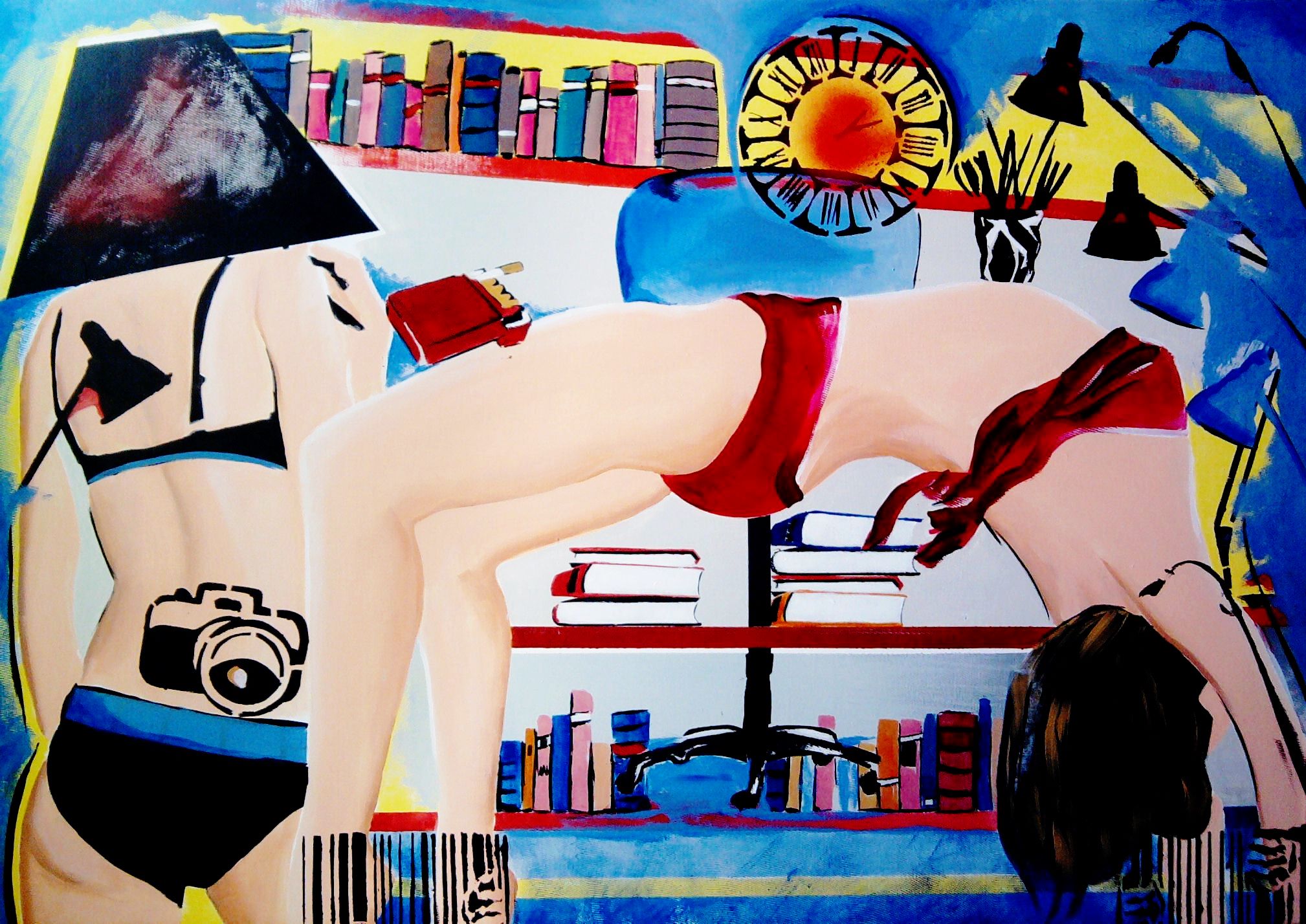 Femme/objet, une approche picturale
